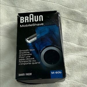 Braun Mobile Shave M-60b Electric Shaver